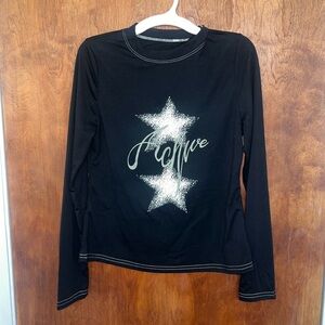 Y2K black long sleeve